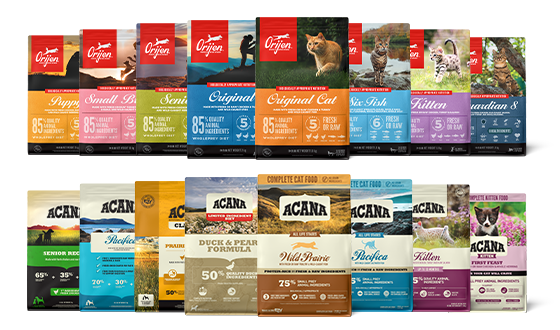 ORIJEN原始猎食渴望&ACANA爱肯拿